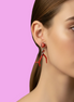 MEDITERRANEA Orecchini in Argento 925 e Rami di Corallo Rosso Naturale