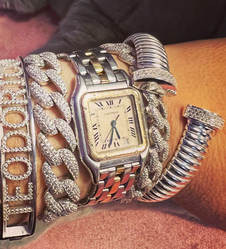 GRUMETTE - Bracciale sparkling argento 925 con zirconi
