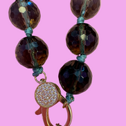 Collezione Cammei - Collana quarzo fumé e cammeo Dama