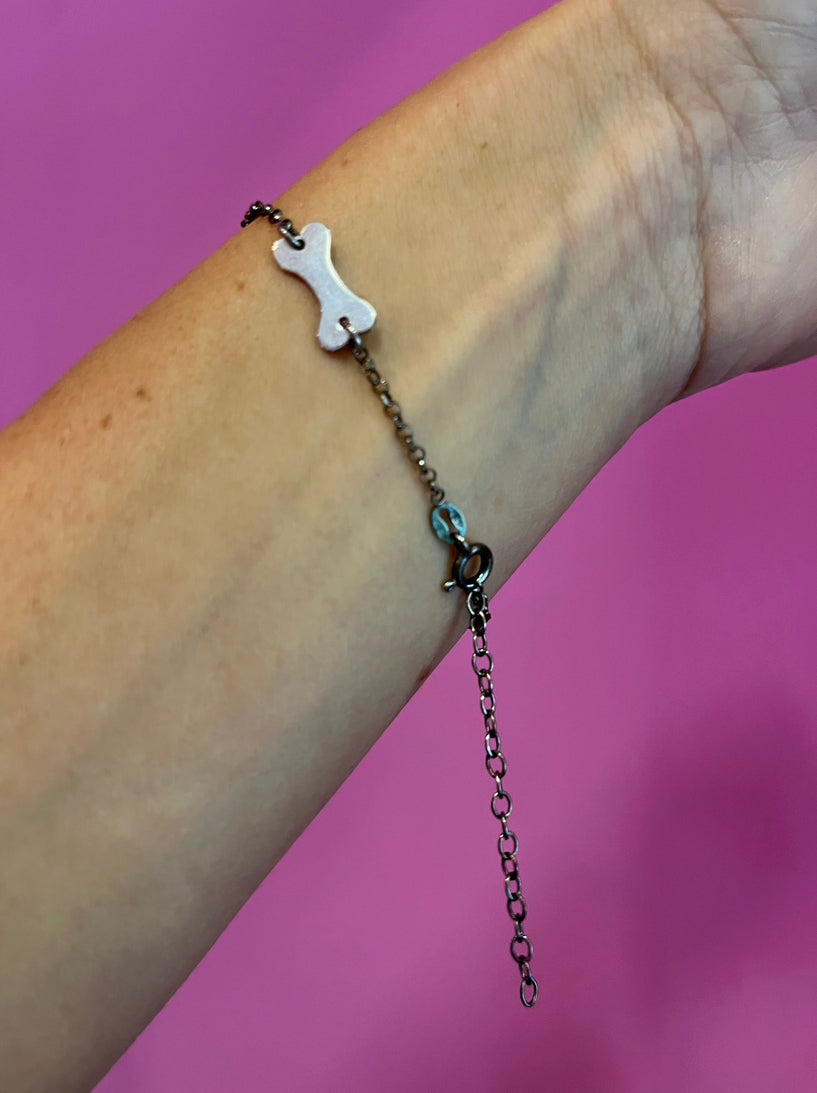Bracciale in argento 925 rodio