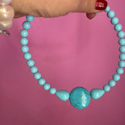 INCANTEVOLE -  Oceano - Chocker flessibile turchese
