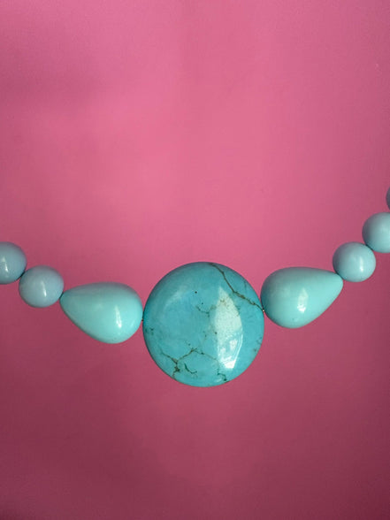 INCANTEVOLE -  Oceano - Chocker flessibile turchese