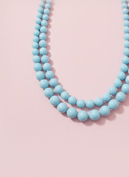 Collana OCEANO - Boules di turchese mm 14