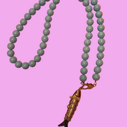 Collana OCEANO - Turchese  mm 10 - chiusura gioiello argento 925 - cm 60 (Copia)