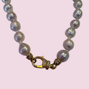 Collana MADELEINE - Perle coltivate argento 925