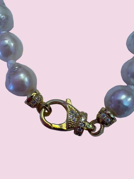 Collana MADELEINE - Perle coltivate argento 925