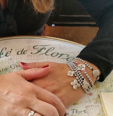 Bracciale PARIS  - argento 925 zirconi ematite