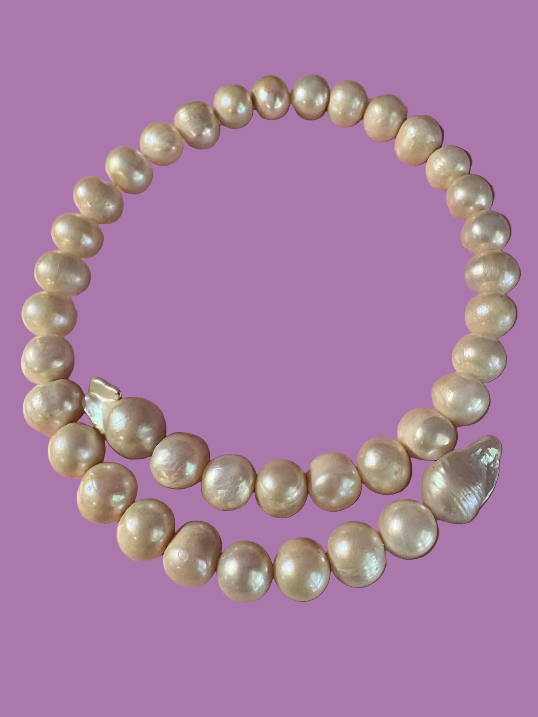 INCANTEVOLE -  Chocker  contrarié perle coltivate grandi
