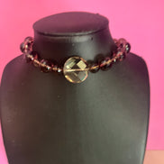 INCANTEVOLE -  Chocker flessibile topazio fumé