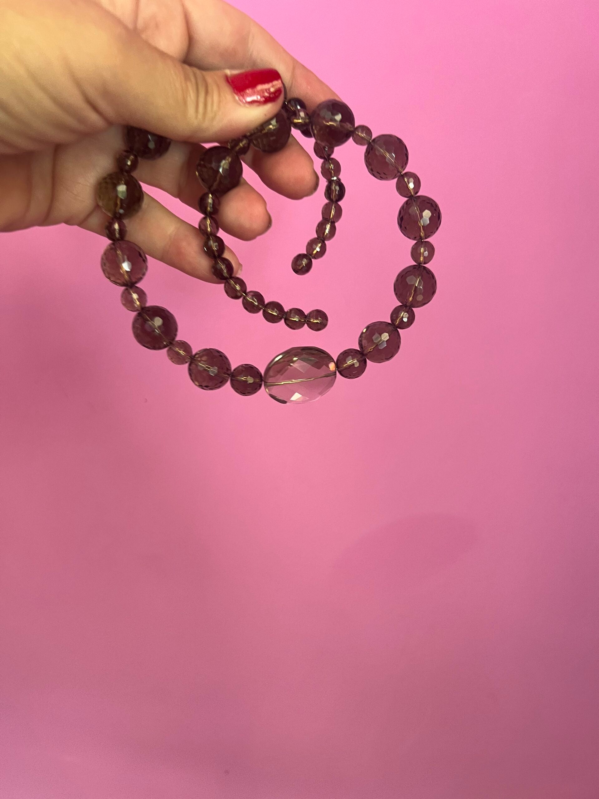 INCANTEVOLE -  Chocker flessibile topazio fumé