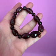 Bracciale Bisette - Topazio fume’ elasticizzato barilotti