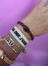 Bracciale Bisette - Topazio fume’ elasticizzato