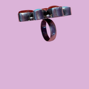ETNICA - Anello in argento 925 con turchese e corallo