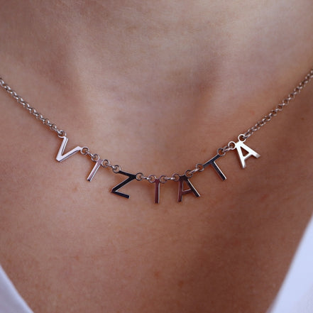Collier argento 925 con nome
