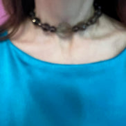 INCANTEVOLE -  Chocker flessibile topazio fumé