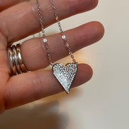 Collier Amour argento 925 con zirconi