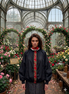 Rose Bomber  : bomber a palloncino con passamaneria Couture