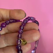 INCANTEVOLE -  Chocker flessibile ametista