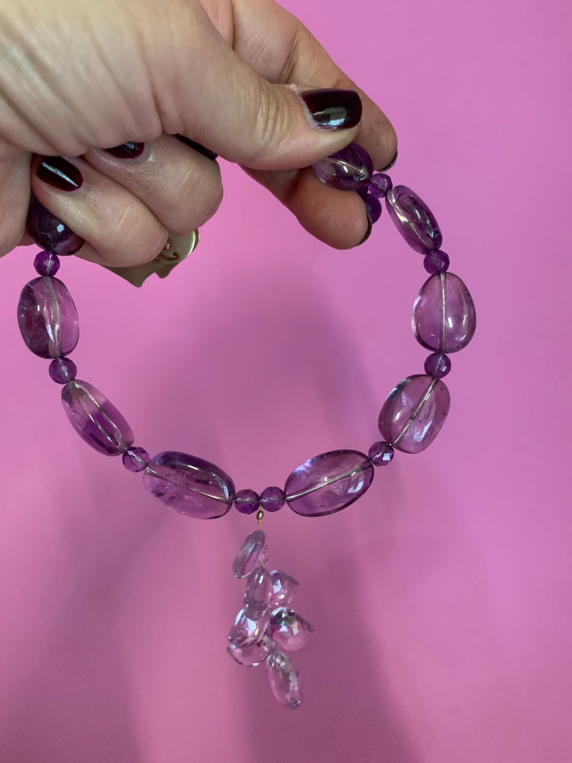 INCANTEVOLE -  Chocker flessibile ametista