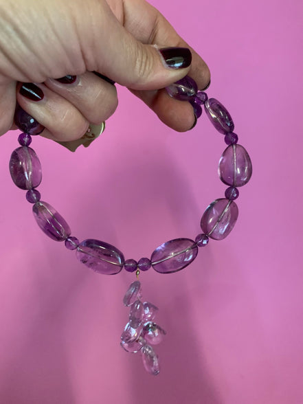 INCANTEVOLE -  Chocker flessibile ametista