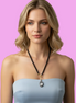 Collana LUCE - ONICE  mm 6 - chiusura gioiello - cm 60 - charms Luce