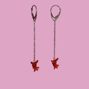 Collezione Mediterranea - Orecchini con corallo rosso naturale