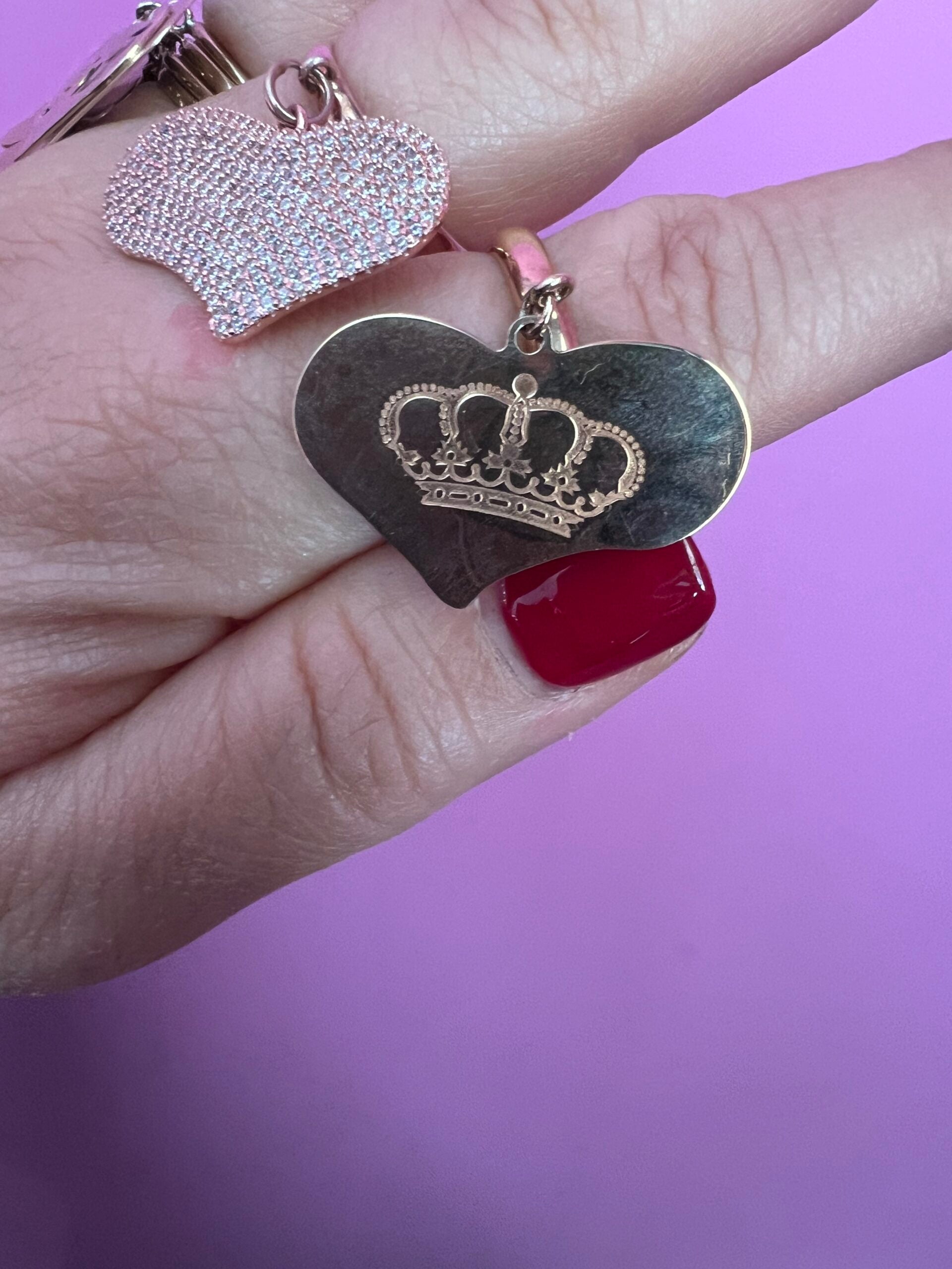 ANELLO BIG HEART corona misura 20