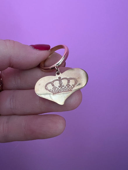 ANELLO BIG HEART corona misura 20