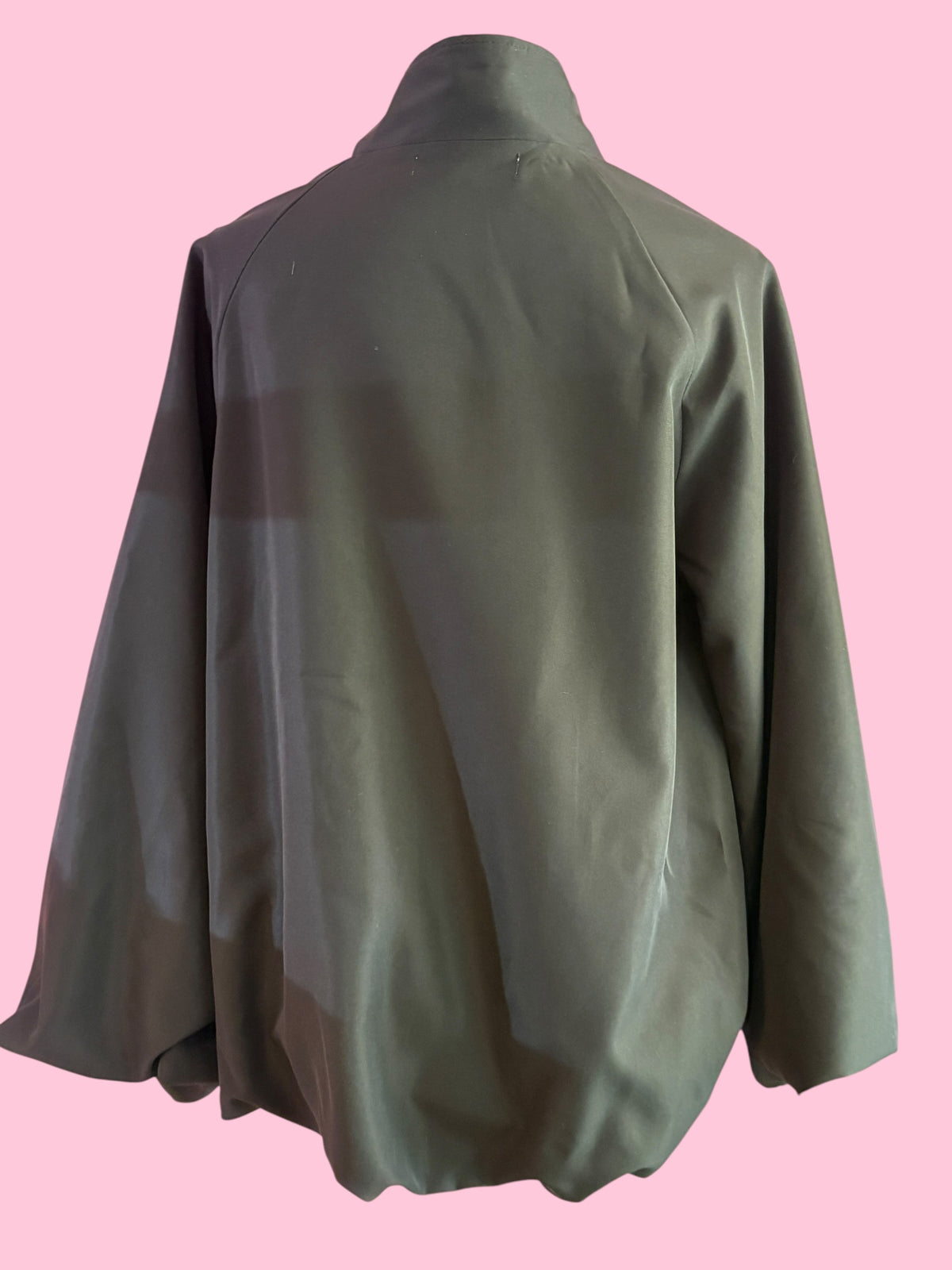 CHANELLINA Bomber : balloon bomber jacket with Couture trim
