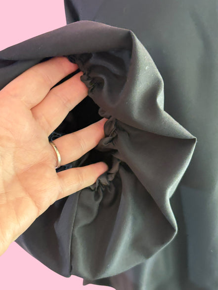 CHANELLINA Bomber : balloon bomber jacket with Couture trim