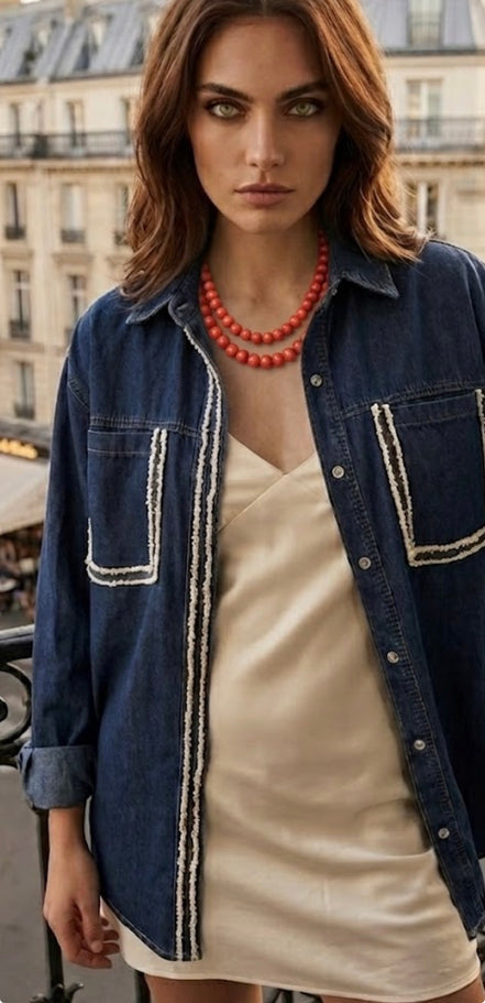 Collana MEDITERRANEA - barilotti corallo rosso lisci