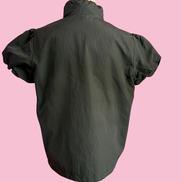 Chanellina jacket - giacchina camicia nera antivento con passamaneria