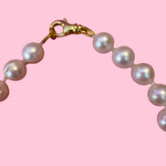 Collezione Mediterranea - Collana perle coltivate con charm corallo rosso naturale