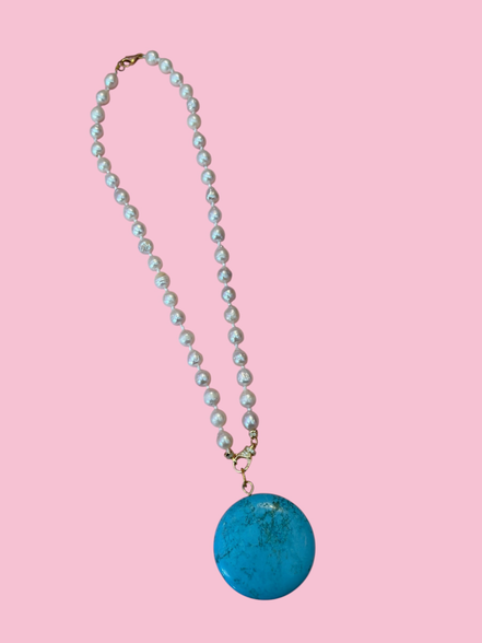 Collana MADELEINE - Perle coltivate argento 925