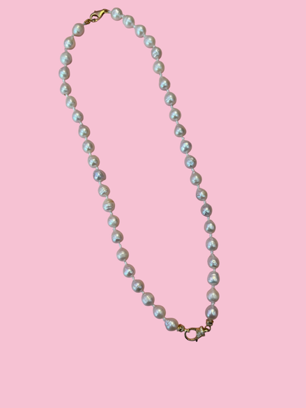 Collana MADELEINE - Perle coltivate argento 925