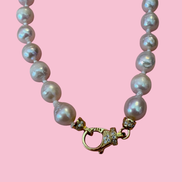 Collana MADELEINE - Perle coltivate argento 925
