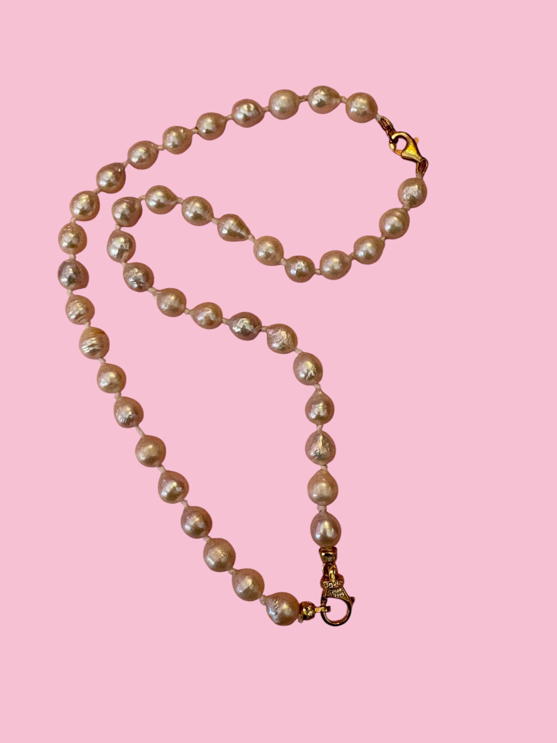 Collana MADELEINE - Perle coltivate argento 925