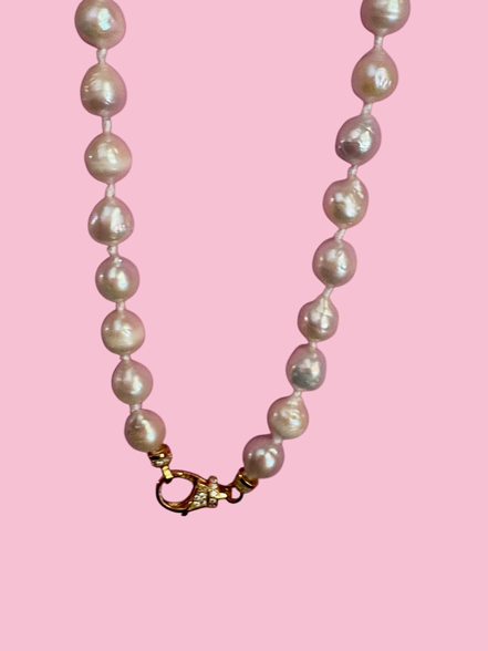 Collana MADELEINE - Perle coltivate argento 925
