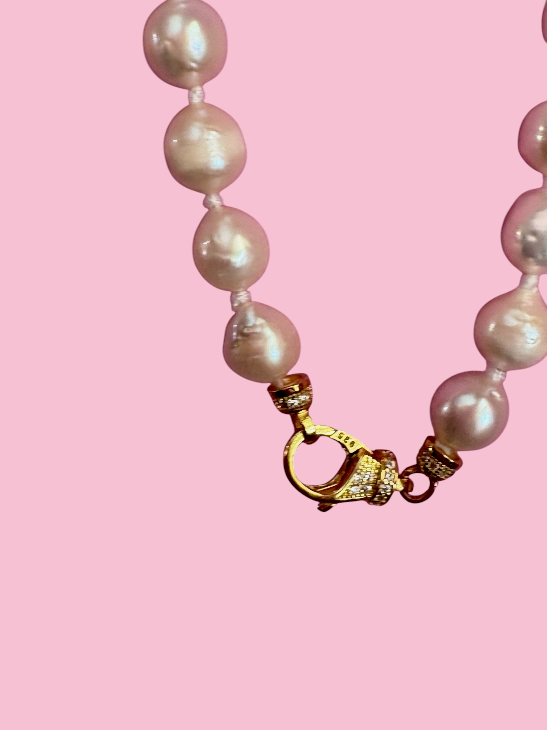 Collana MADELEINE - Perle coltivate argento 925