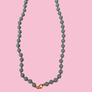 Collana - OCEANO turchese mm 8 e argento 925