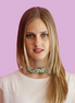 Choker Collezione Intreccio con Agata Verde Brasiliana, Seta ed Argento 925