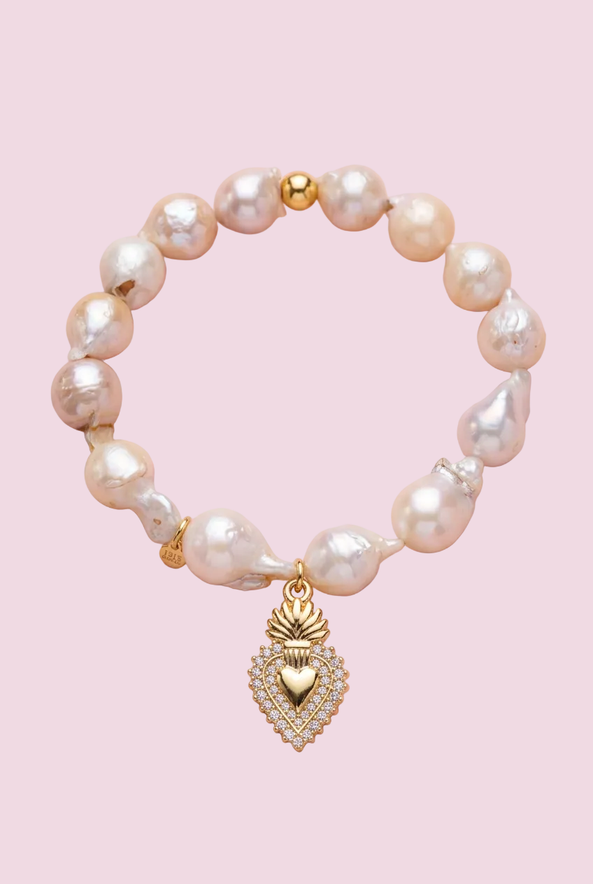 Armband Bisette -TALISMANE Onyx 0,8 mm mit Miraculous-Anhänger