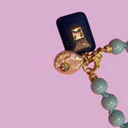 Collana - OCEANO turchese mm 8 e argento 925