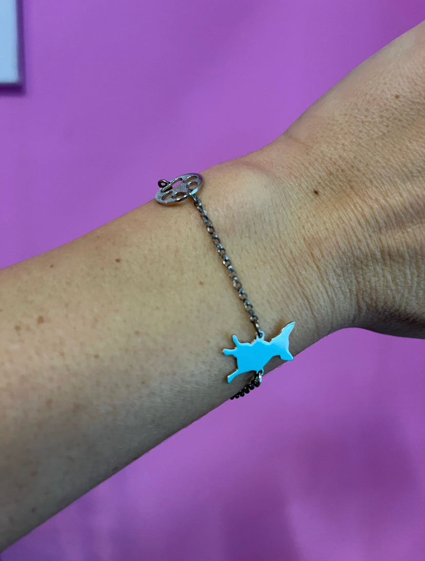 Bracciale in argento 925 rodio