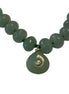 Collana JAIPUR - Avventurina verde rondelle e pendente