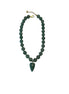 Collana JAIPUR - Avventurina verde e pendente cuore