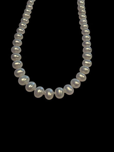 Collana BONTON  perle coltivate mm8