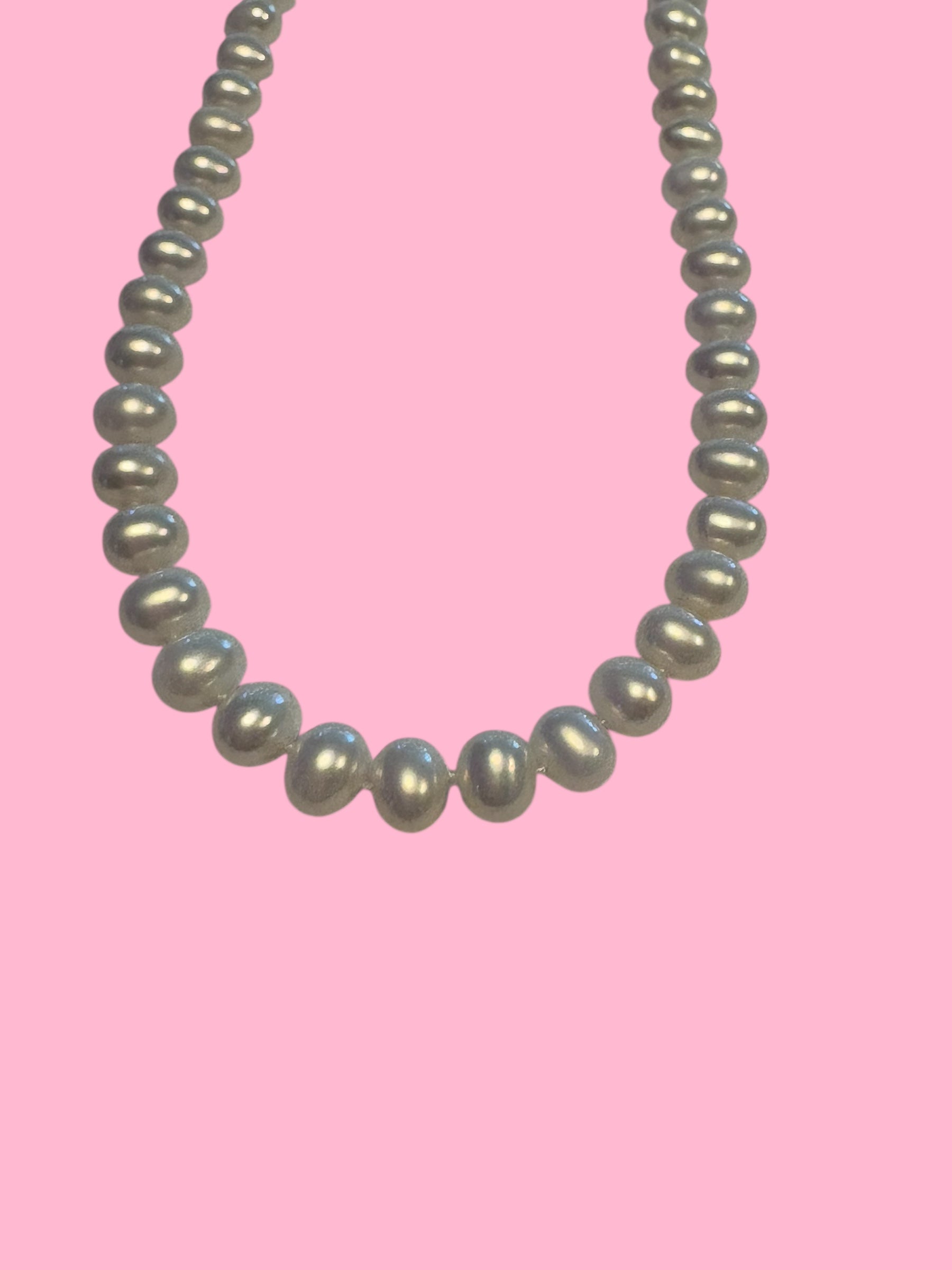 Collana BONTON  perle coltivate mm8