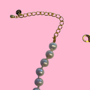 Collana BONTON  perle coltivate mm8