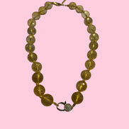 Collana JAIPUR - Quarzo citrino argento 925